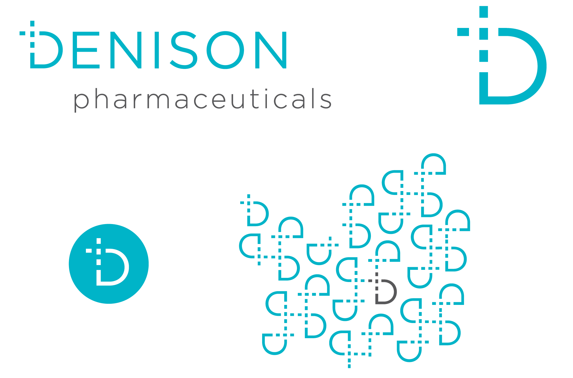 brand identity and logo design: Denison Pharmaceuticals