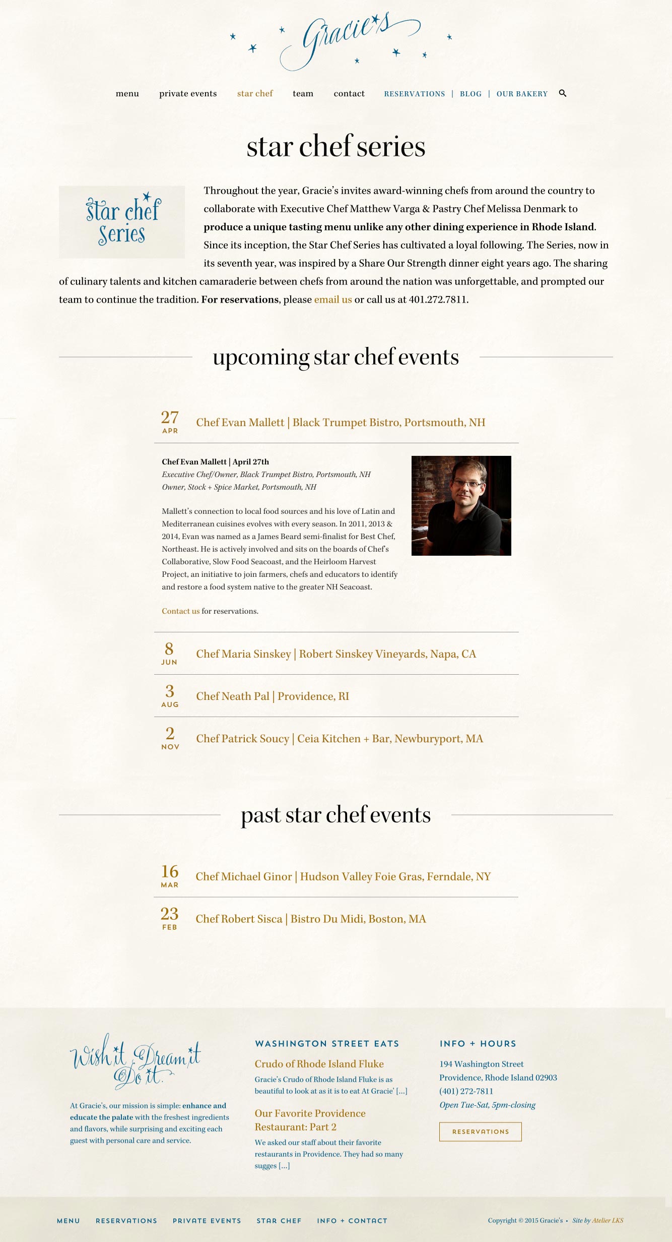 custom web design for restaurants